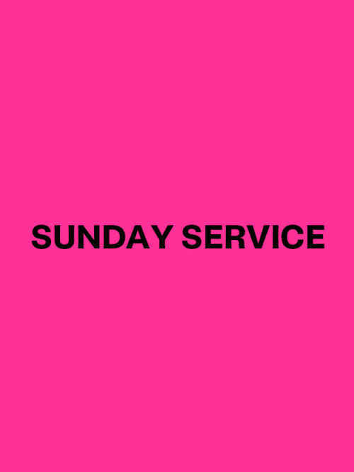 Sunday Service